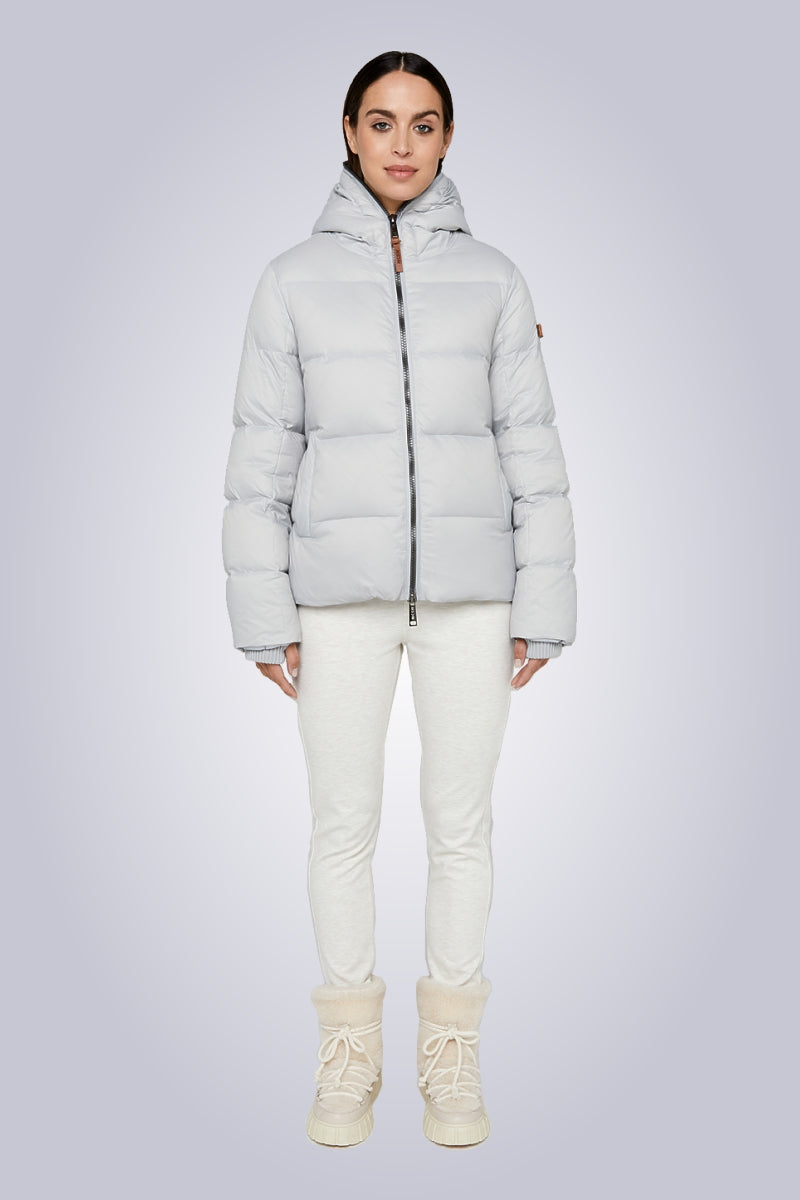Moscow Design Jacke Almundo in silber grau MSCW fashion online kaufen Moscow Design online Moscow Design Steppjacke Moscow Design Mode Moscow Design online shop