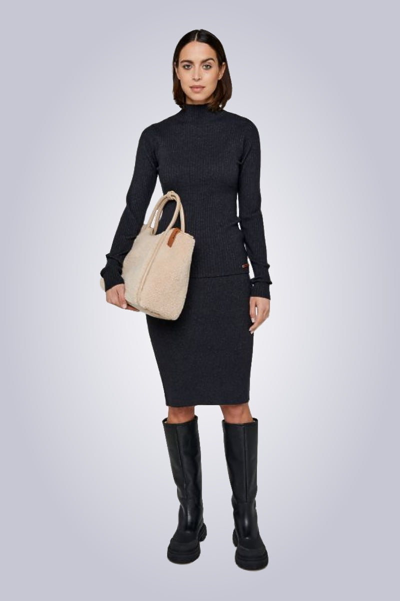 Moscow Design Mode online kaufen MSCW fashion online shop Moscow Mode online bestellen Modscow Design Pullover anthrazit