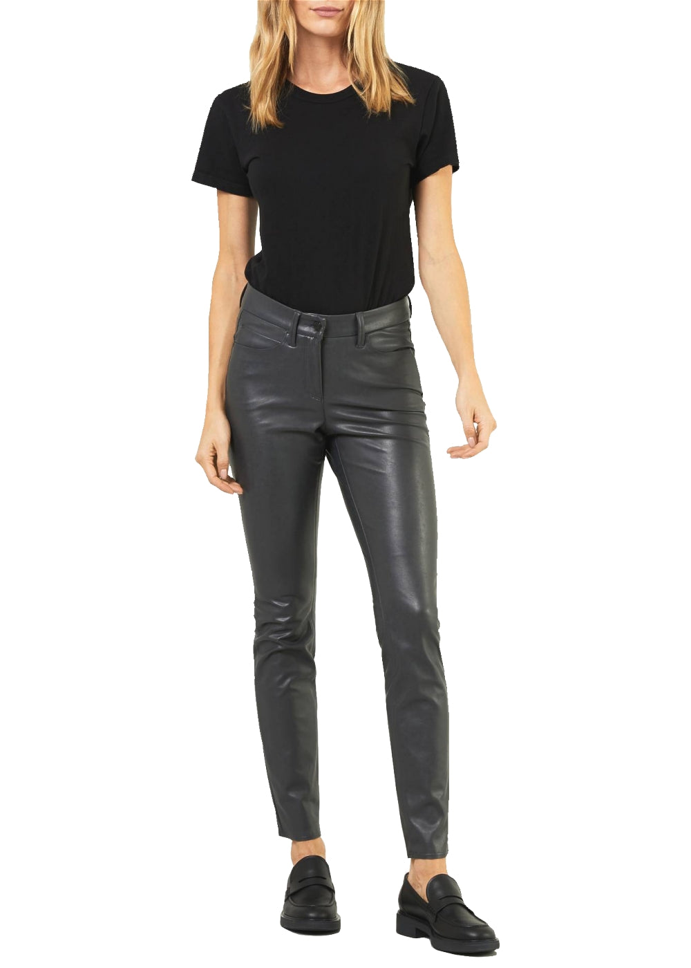 BoWang-Shop Women's Trousers Autumn Winter Products Leather Pants Casual  Sexy Women Leather Pants Fast Shipping Solid Color Women'S Pants (Color :  Black, Size : EU-size Medium) : Buy Online at Best Price