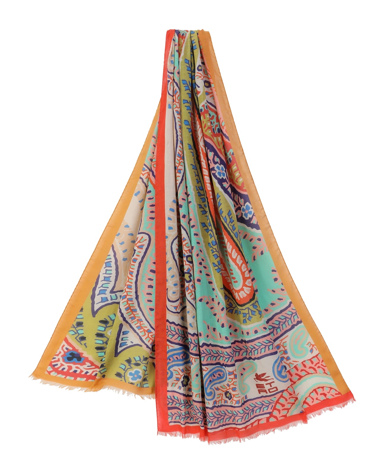 Etro Schal Damen mit farbkräftigem Paisley Muster
